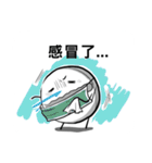 Pill Man with Capsule Pharmacist（個別スタンプ：2）