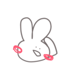 glumly rabbit 2（個別スタンプ：2）