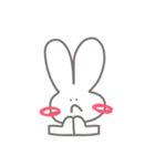 glumly rabbit 2（個別スタンプ：10）