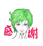 ヘアーイラスト3（個別スタンプ：11）