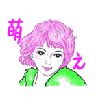 ヘアーイラスト3（個別スタンプ：24）