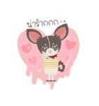 Little Dog Club (Chihuahua)（個別スタンプ：22）