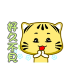 Cute striped cat. CAT156（個別スタンプ：18）