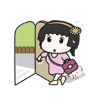 Meng Meng da little girl - every day（個別スタンプ：5）