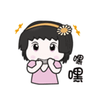 Meng Meng da little girl - every day（個別スタンプ：18）