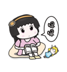 Meng Meng da little girl - every day（個別スタンプ：24）