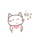 Lookchin White Kitten（個別スタンプ：4）