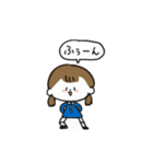 にこにこ女の子（個別スタンプ：7）