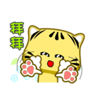 Cute striped cat. CAT157（個別スタンプ：25）