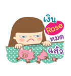 Hello my name is Rose（個別スタンプ：37）