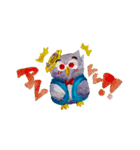 OWLY of the library（個別スタンプ：11）