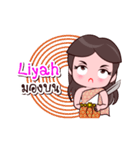 Liyah Or Chao Thai Style（個別スタンプ：35）