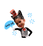 Mint-Cat in the hat（個別スタンプ：3）