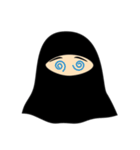 Black Niqab（個別スタンプ：3）