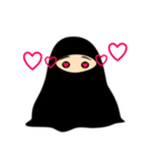 Black Niqab（個別スタンプ：5）