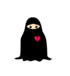 Black Niqab（個別スタンプ：11）