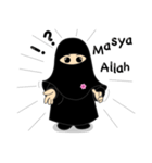 Black Niqab（個別スタンプ：34）