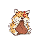 Fat Shiba Inuu（個別スタンプ：21）