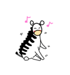 Giraffe ＆ Zebra（個別スタンプ：7）