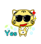 Cute striped cat. CAT160（個別スタンプ：2）