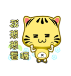 Cute striped cat. CAT160（個別スタンプ：31）