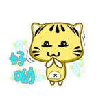 Cute striped cat. CAT161（個別スタンプ：13）