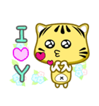 Cute striped cat. CAT161（個別スタンプ：29）