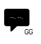 モールスコード (Morse Code Say Hi)（個別スタンプ：7）