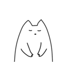 Quiet cat myomi ＆ kkomi（個別スタンプ：14）