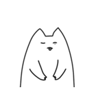 Quiet cat myomi ＆ kkomi（個別スタンプ：16）