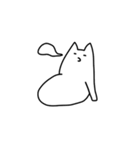 Quiet cat myomi ＆ kkomi（個別スタンプ：21）