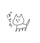 表情があまり変わらない猫 2（個別スタンプ：19）