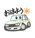 愉快な旧車ブルちゃん（個別スタンプ：1）