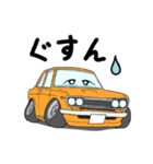 愉快な旧車ブルちゃん（個別スタンプ：12）