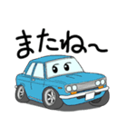 愉快な旧車ブルちゃん（個別スタンプ：14）