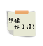 note(leave a message)（個別スタンプ：16）