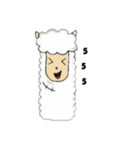 alpaca or sheep（個別スタンプ：1）