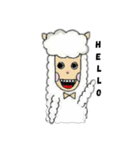 alpaca or sheep（個別スタンプ：2）