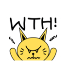 Wit cat's chat-e1（個別スタンプ：3）