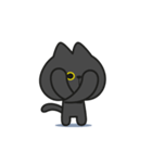 Kuro the Black Cat（個別スタンプ：7）