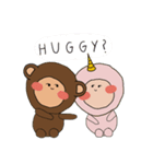 Little Monkey, Little Unicorn（個別スタンプ：19）