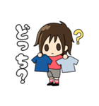 まけない！サッカー少女（個別スタンプ：4）