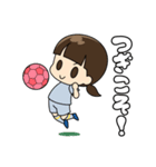 まけない！サッカー少女（個別スタンプ：30）