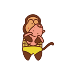 Fat monkey2（個別スタンプ：5）