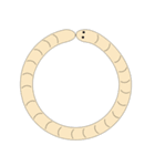 Life of chicken, chick and earthworm（個別スタンプ：1）