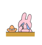 かわいいうさぎとそのお友達（個別スタンプ：6）