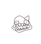 badly drawn sharks（個別スタンプ：8）