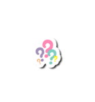 Colorful Text Stickers. 05（個別スタンプ：13）