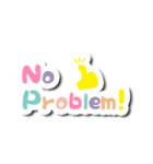 Colorful Text Stickers. 05（個別スタンプ：16）