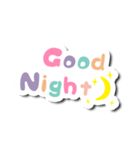 Colorful Text Stickers. 05（個別スタンプ：38）